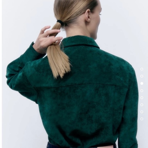 FINE-WALED CORDUROY SHIRT - Picture 5 of 7